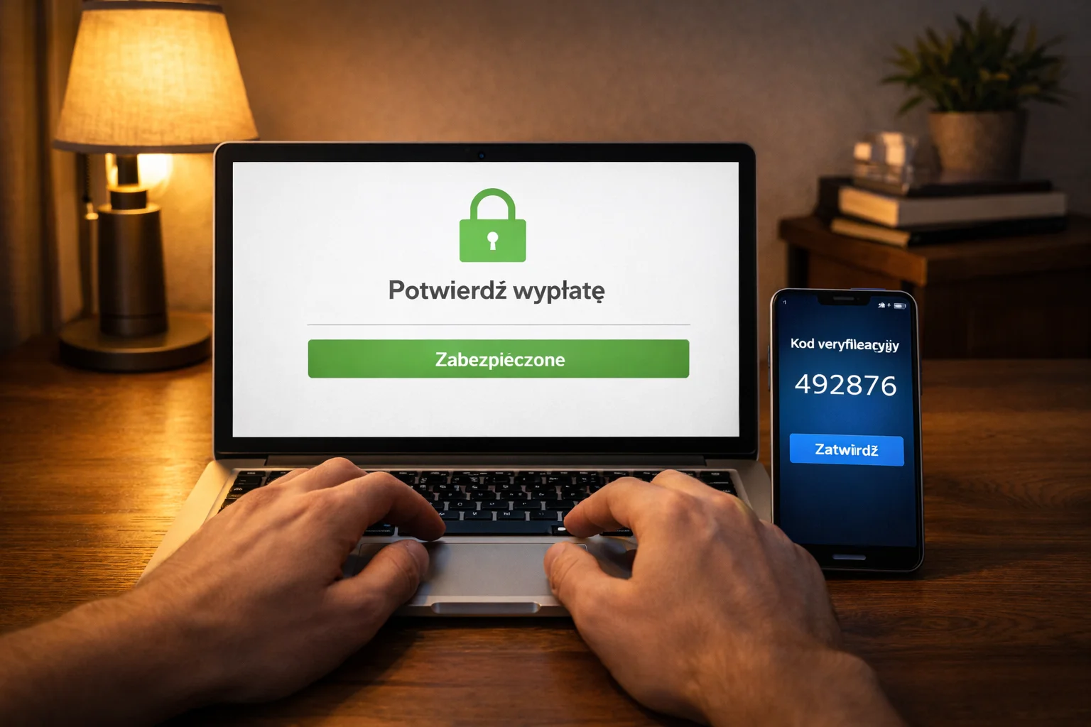 Bezpieczna wypłata z bukmachera - weryfikacja na smartfonie i laptopie