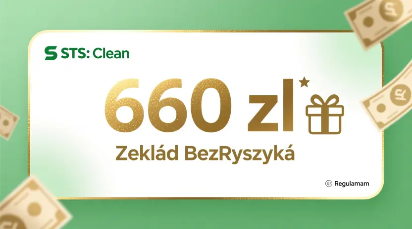 Bonus powitalny STS 660 zł - zakład bez ryzyka dla nowych graczy